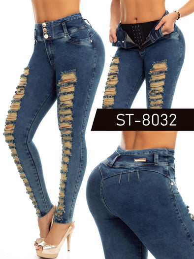 8032 Storm Butt Lifting Jeans