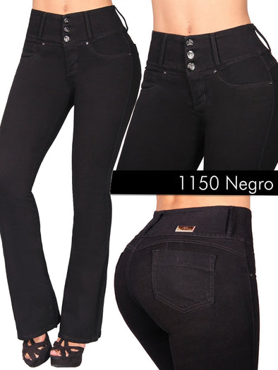 1150 Black Butt Lifting Jeans