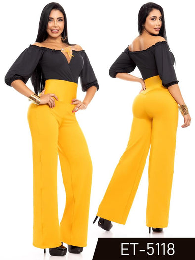 5118A Pitbull Buttlifting Jumpsuit Colombiano