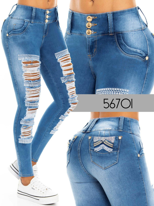 56701 Revel Butt Lifting Jeans
