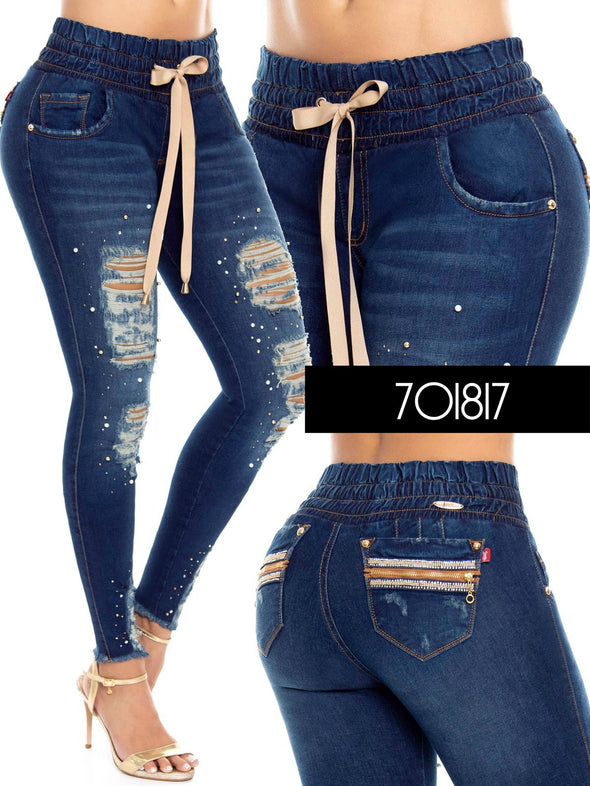 701817  Lujuria Butt Lifting Jeans