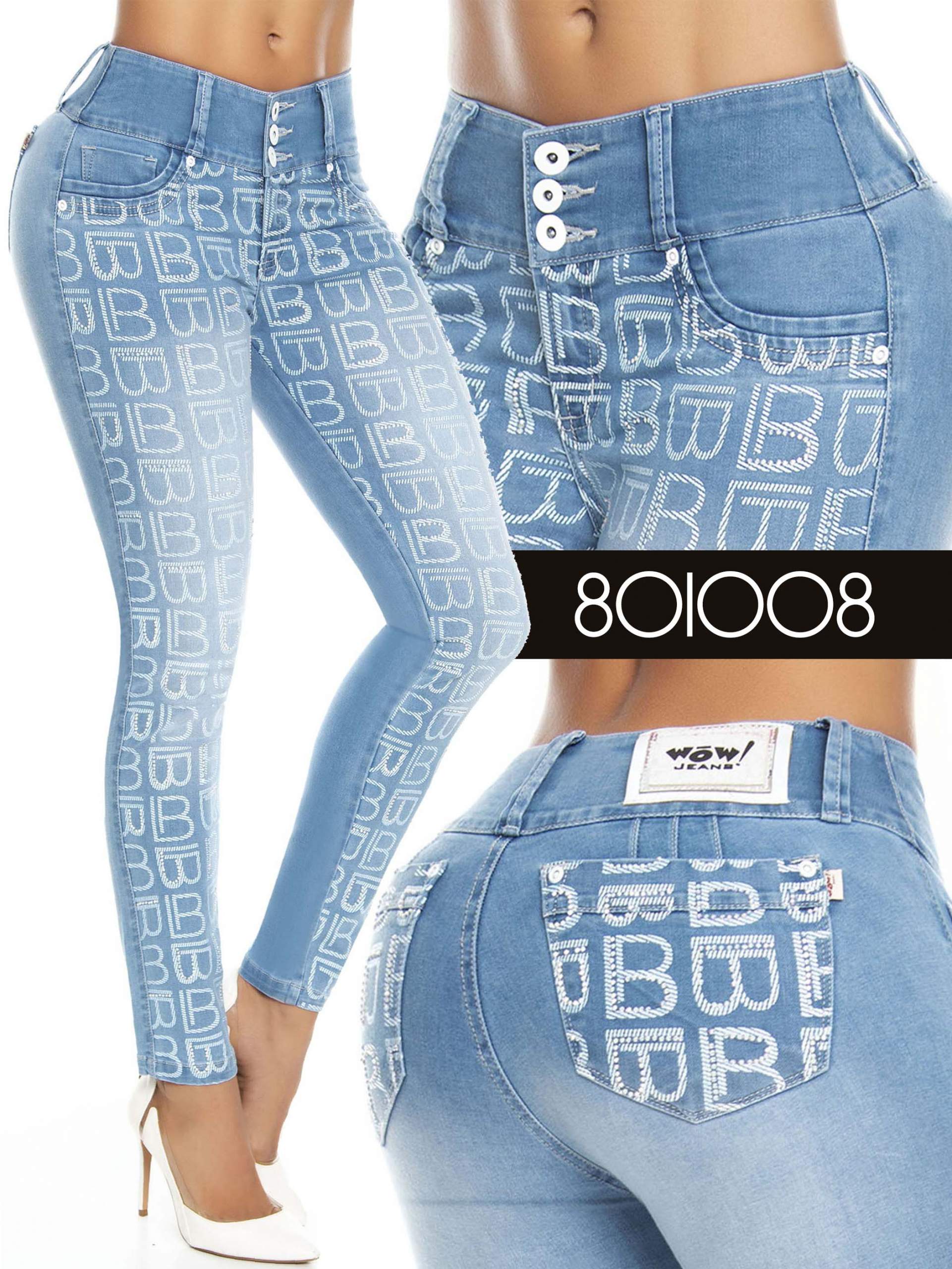 801008 WOW Butt Lifting Jeans - Main Image