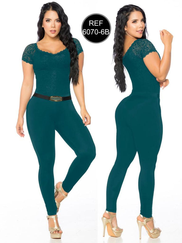6070-6 Buttlifting Jumpsuit Colombiano