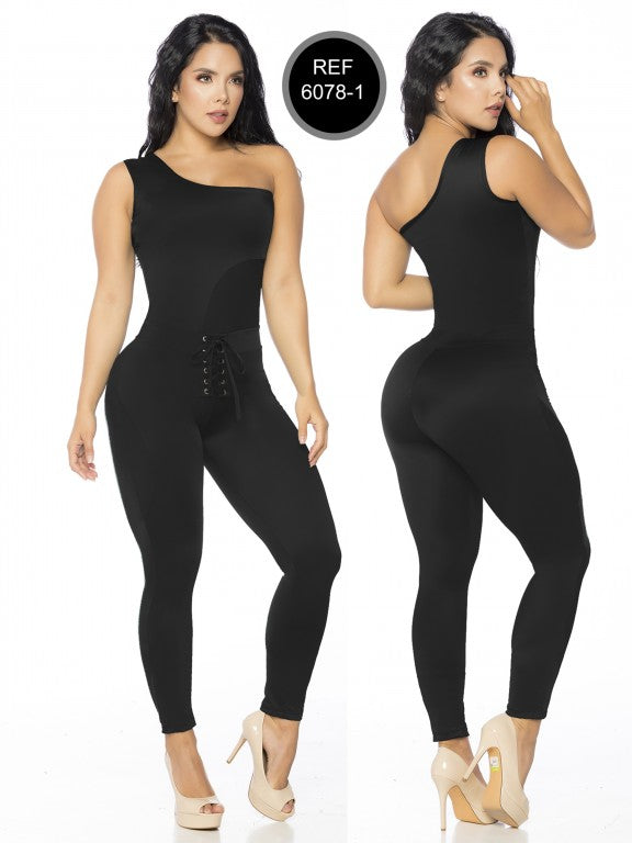 6078-1 Buttlifting Jumpsuit Colombiano