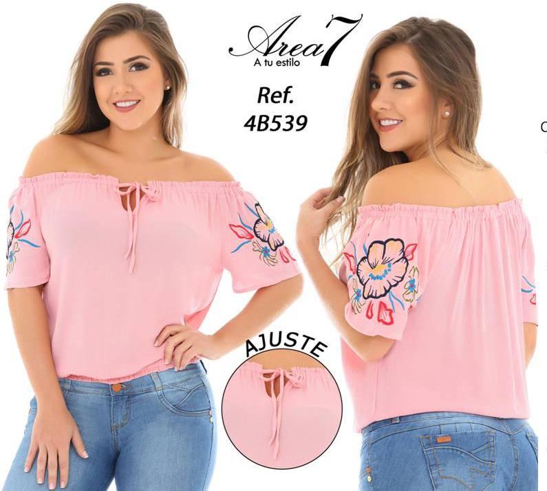 4B539 Blusa Colombiana La Patricia Fashion