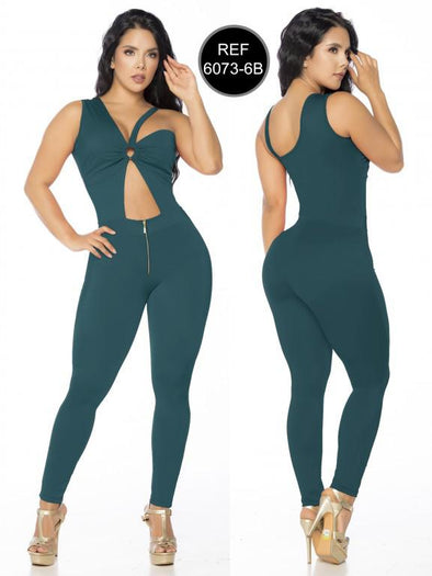 6073-6B Buttlifting Jumpsuit Colombiano