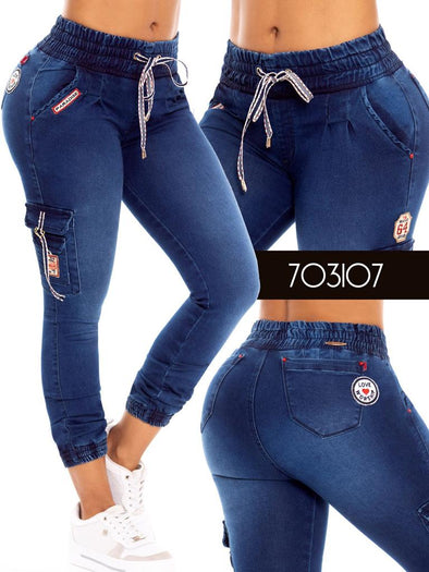 703107 Lujuria Butt Lifting Jeans
