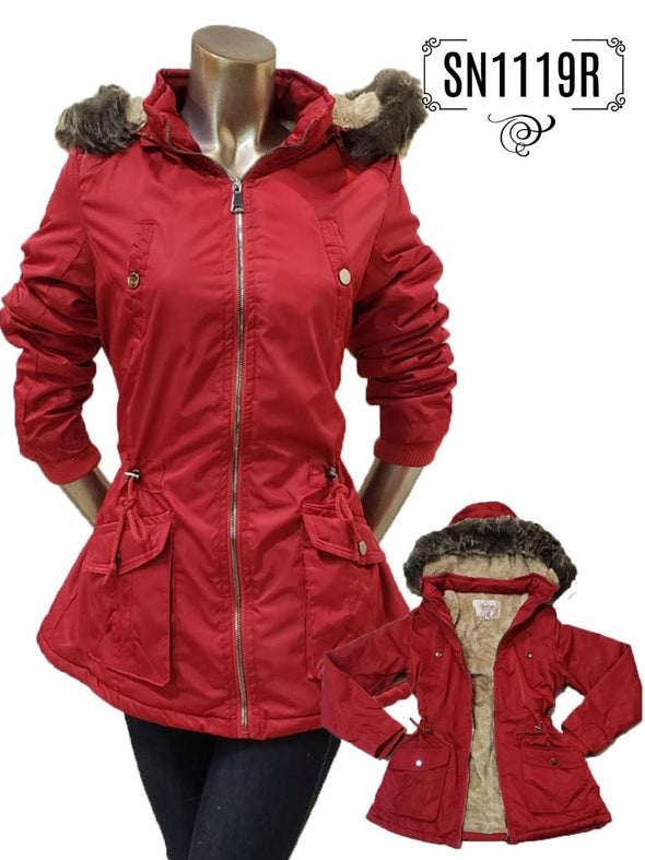 1119 Red Colombian Fashion Jacket
