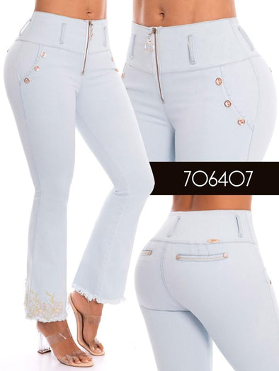 706407 Butt Lifting Jeans