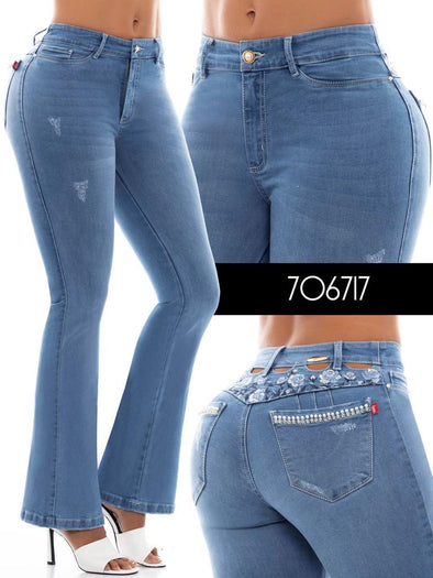 706717 Butt Lifting Jeans