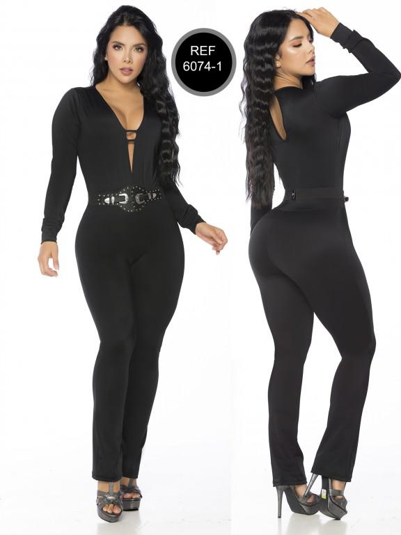 6074-1 Buttlifting Jumpsuit Colombiano