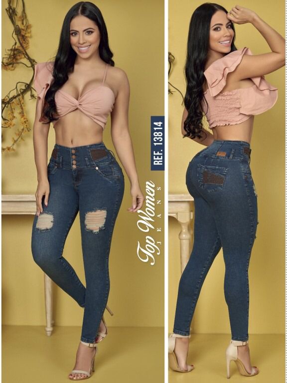 13814 Top Woman Butt Lifting Jeans