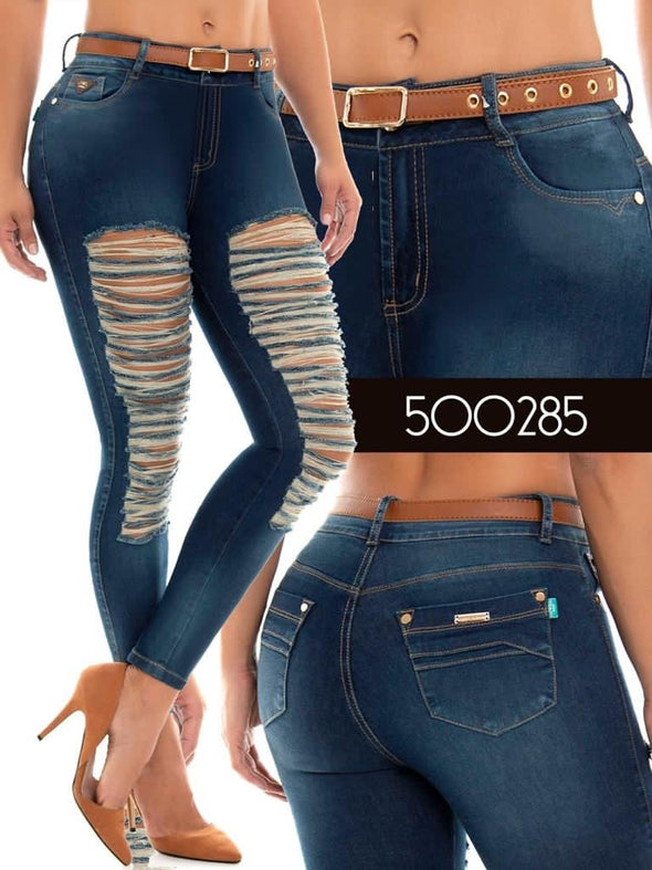 500285 Lowell Butt Lifting Jeans